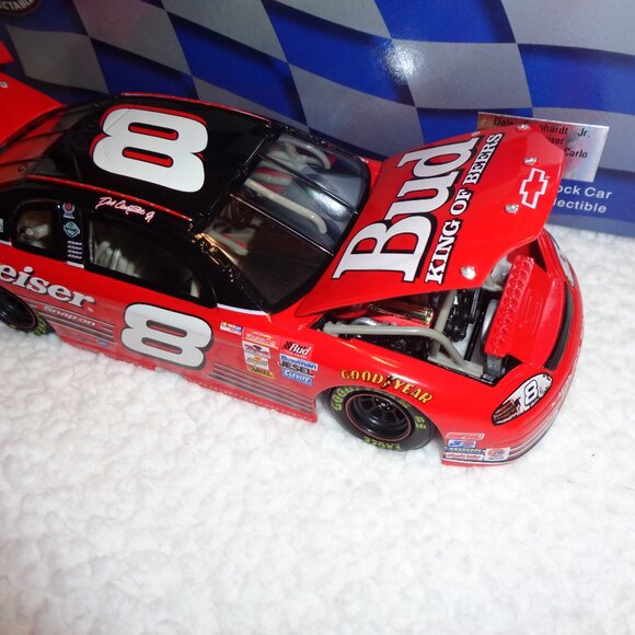 Dale Earnhardt Jr #8 Budweiser 1999 Monte Carlo Limited Edition Action Car 1/24 - Picture 10 of 17